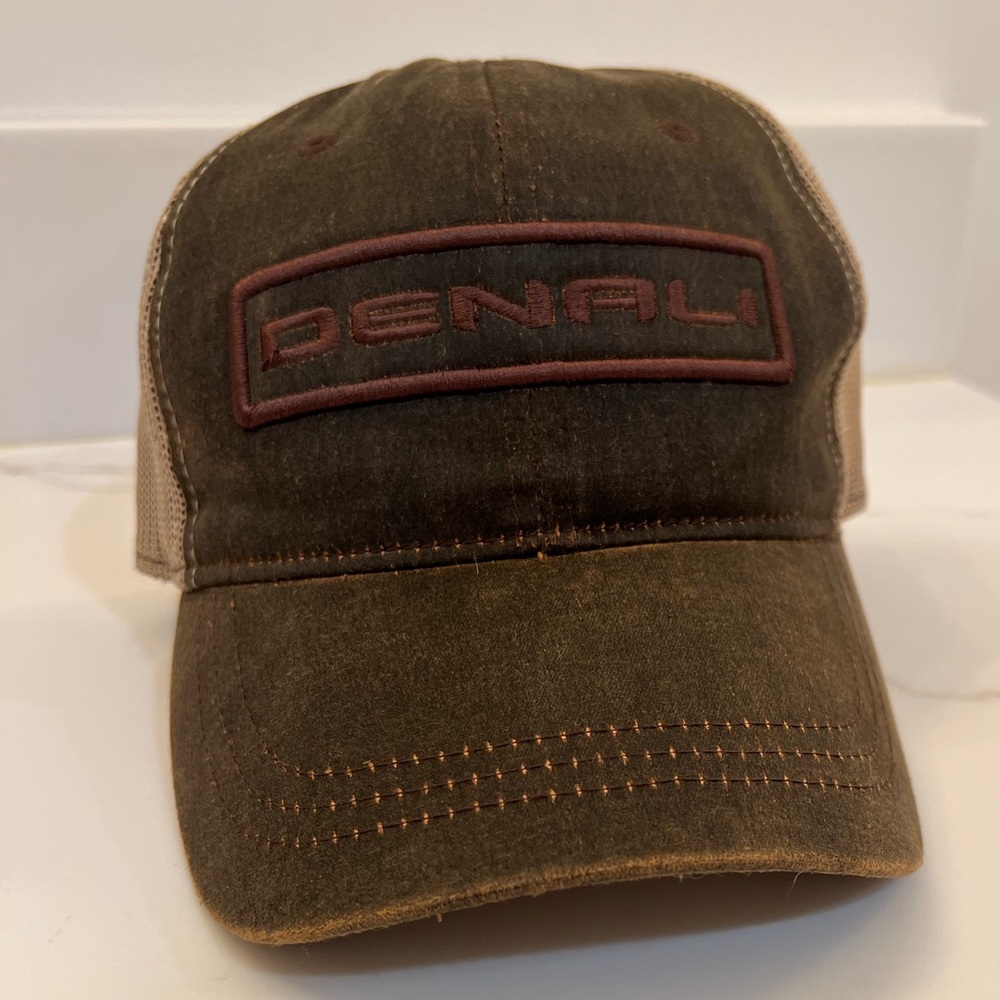 GMC Denali Waxy Cotton Mesh Back Hat - Vintage
